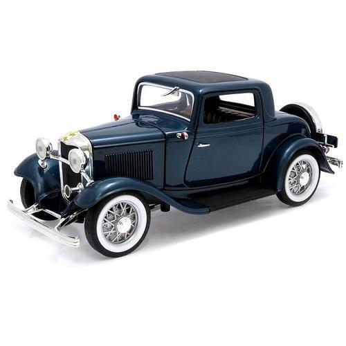 1932 Ford 3 Window Coupe - Escala 1:18 - Yat Ming - Carrinhos e